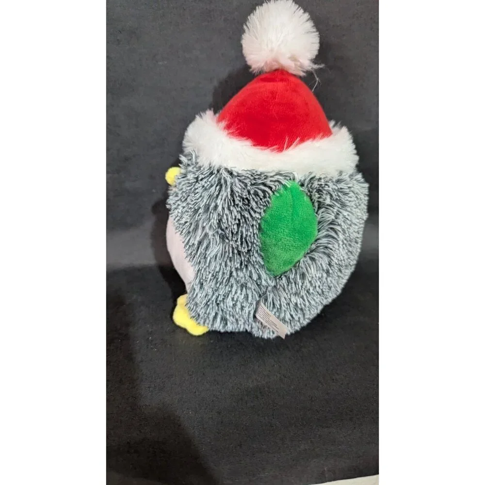 Christmas Penguin Plush Toy With Santa Hat  bird Holiday‎ stuffed animal toy 8